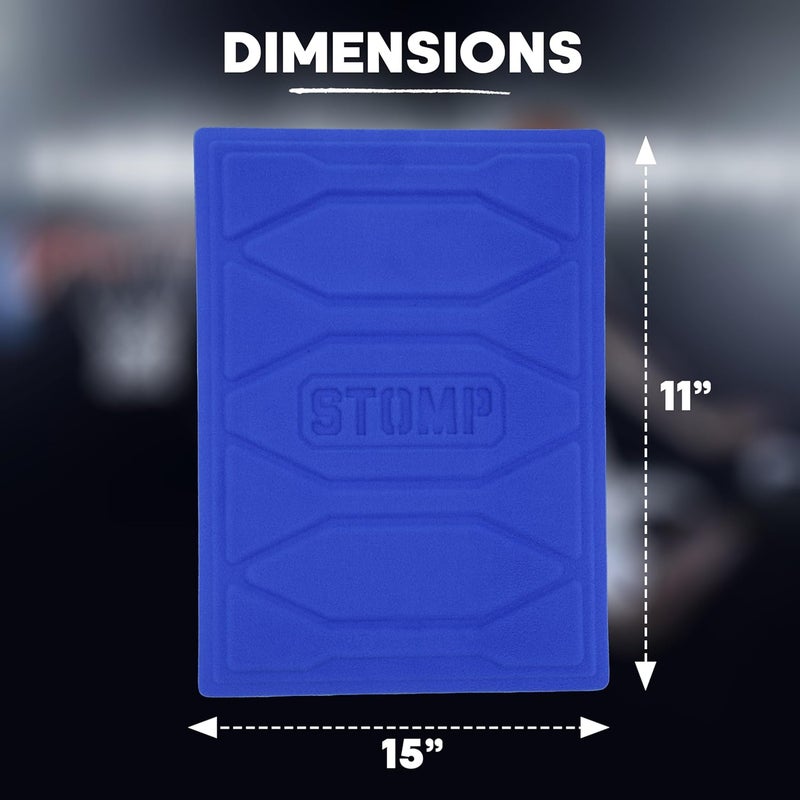 STOMP Store Athletics: Reusable Mini Traction Mat for Volleyball & Basketball Shoes - Alternative for Basketball Sticky Mats for Shoes - Durable & Non-Slip Shoe Cleaning Pad - 11"x15" - Image 3